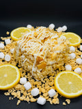 The Lemon Bar – lemon rice crispy treat with white chocolate drizzle and mini marshmallows